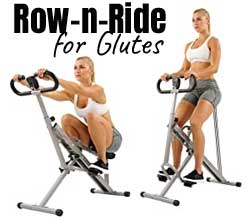 Row-n-Ride Trainer - Glutes Workout Machine