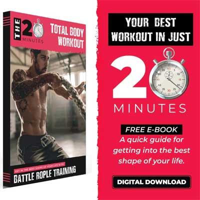 Battle Rope Home Workout in 20 Minutes