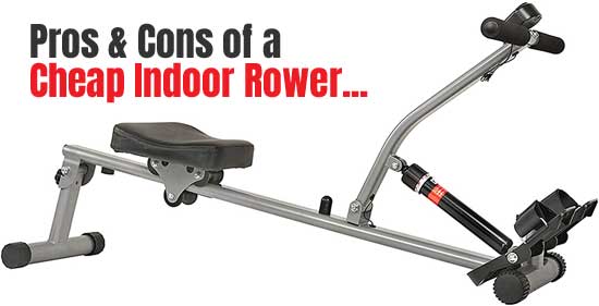 Pros and Cons of the Sunny Health and Fitness Cheap Indoor Rower