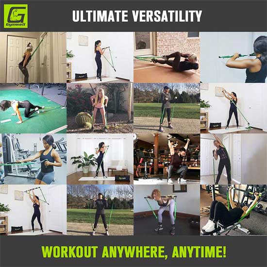 resistance Band Workout Ideas for Home, the Gym, Outdoors and While Traveling